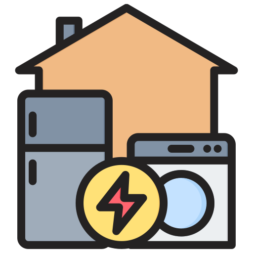 Household appliance category icon for Shisham Homes
